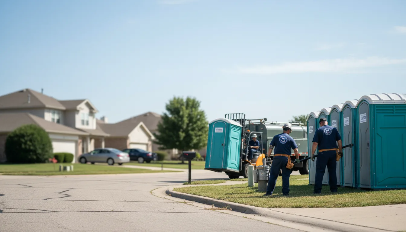 Porta Potty Rental in Brighton, MO near me